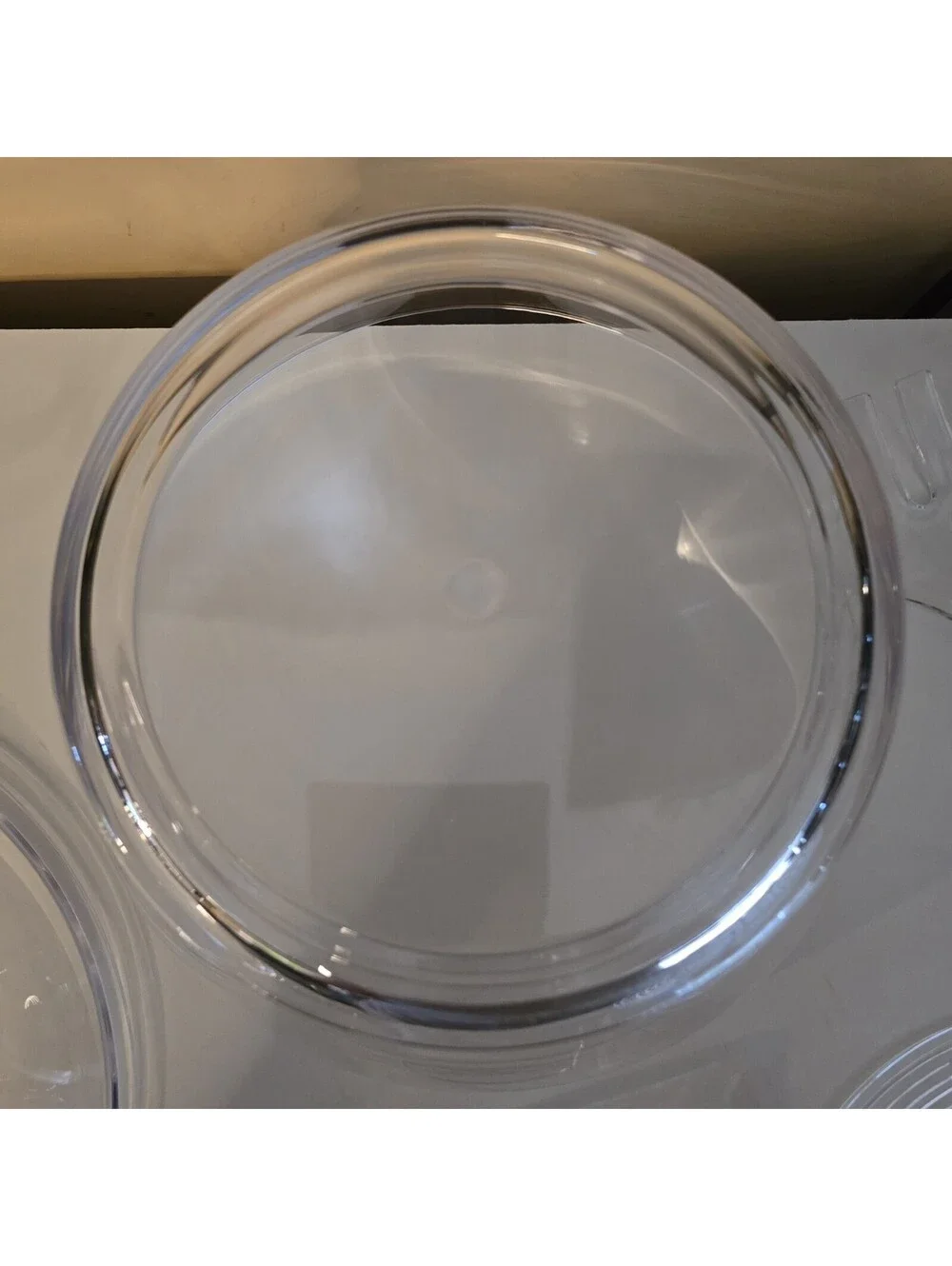 Prodyne Acrylic Salad on Ice with Fruit Insert with Utensils and Dome Lid
